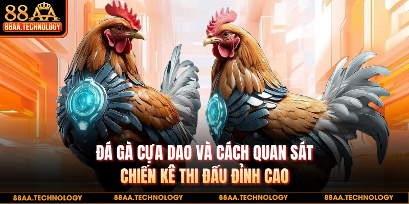 Đá gà cựa dao