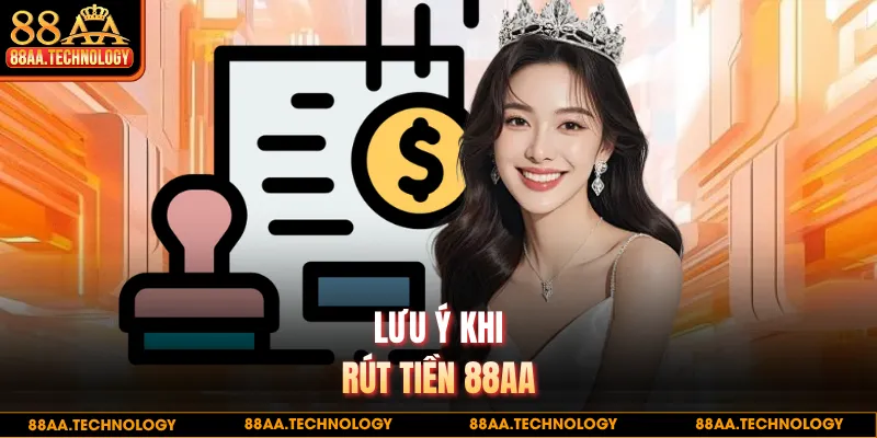 Lưu ý khi rút tiền 88AA